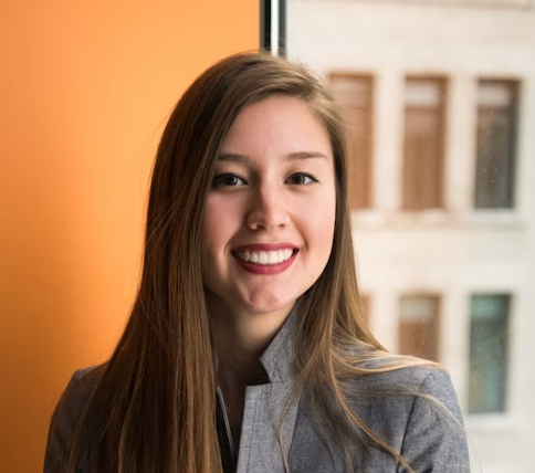 Smiling businesswoman portrait