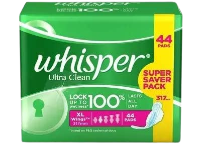 Choice Sanitary Pads with Wings for Women, XL